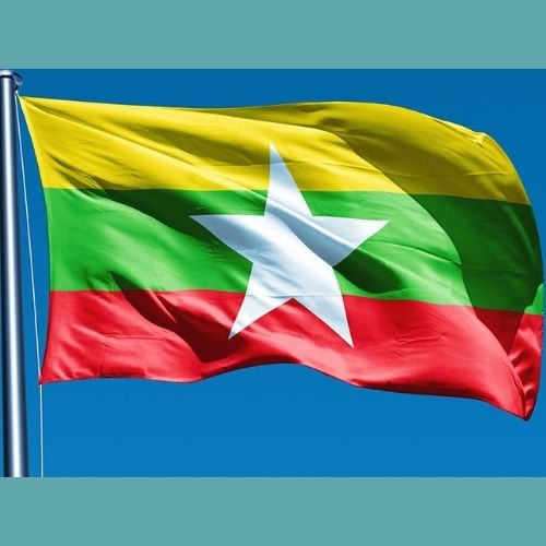 پرچم کشور میانمار